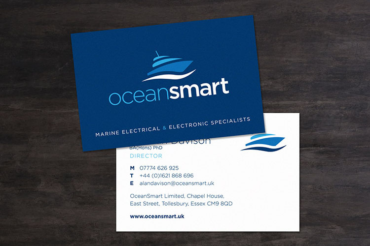 Ocean Smart - Business Card Design