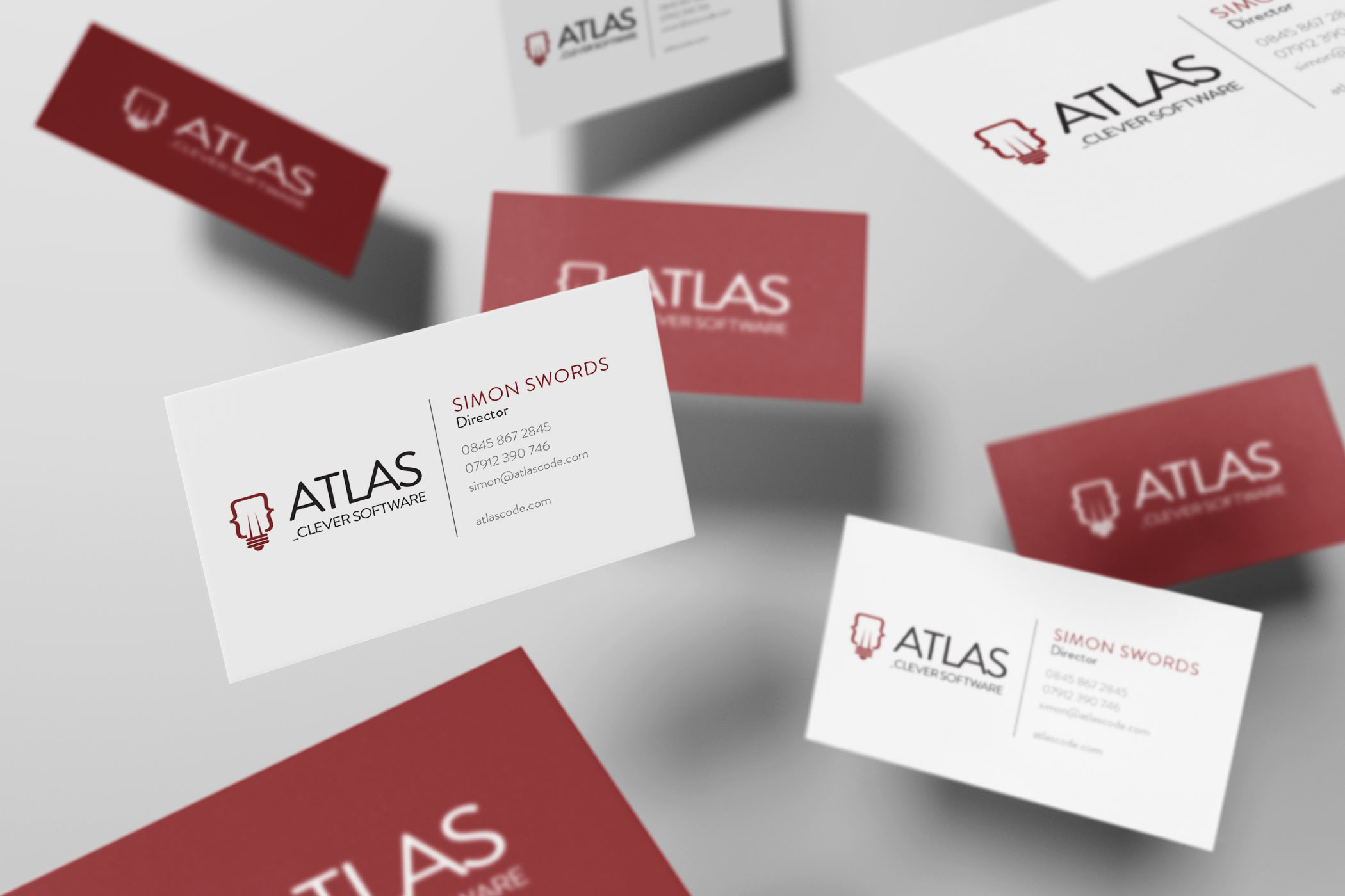Atlas Code - Business Card Design Essex