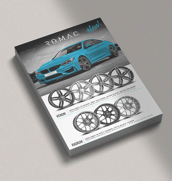 Romac Alloy Wheels - Branding Case Study