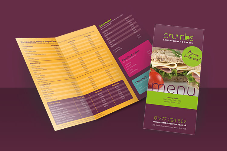 Food Industry - Brochure Design Essex