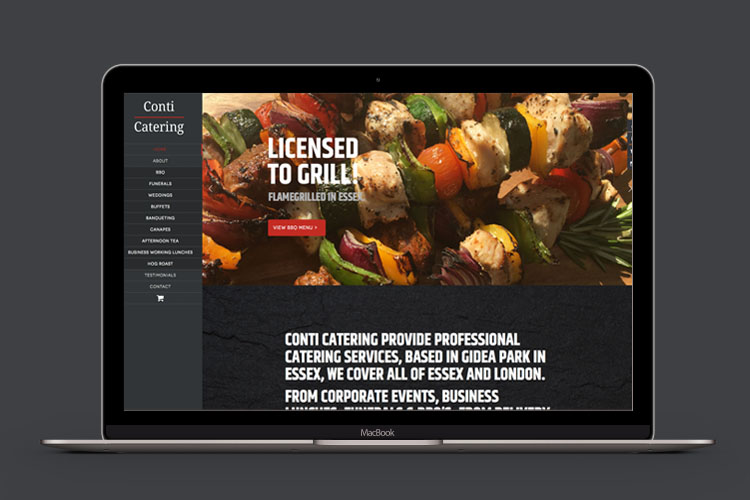 Food Industry - Website Design Essex