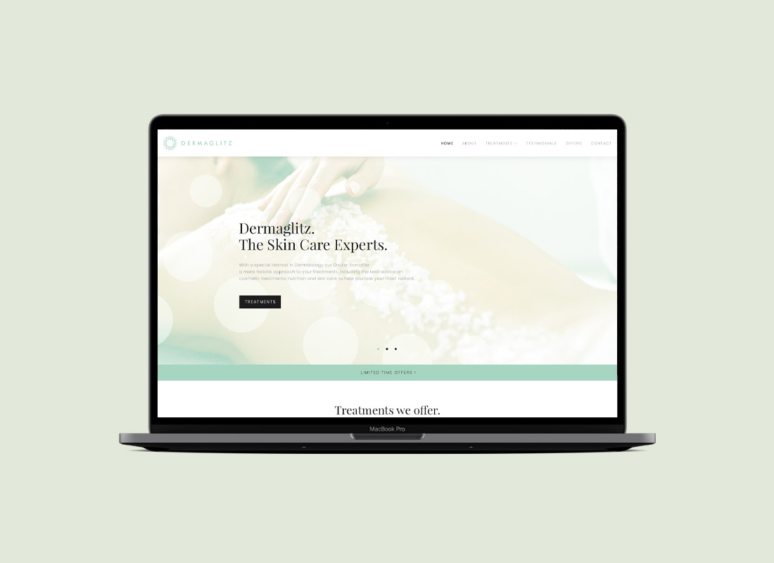 Beauty Website Design Essex