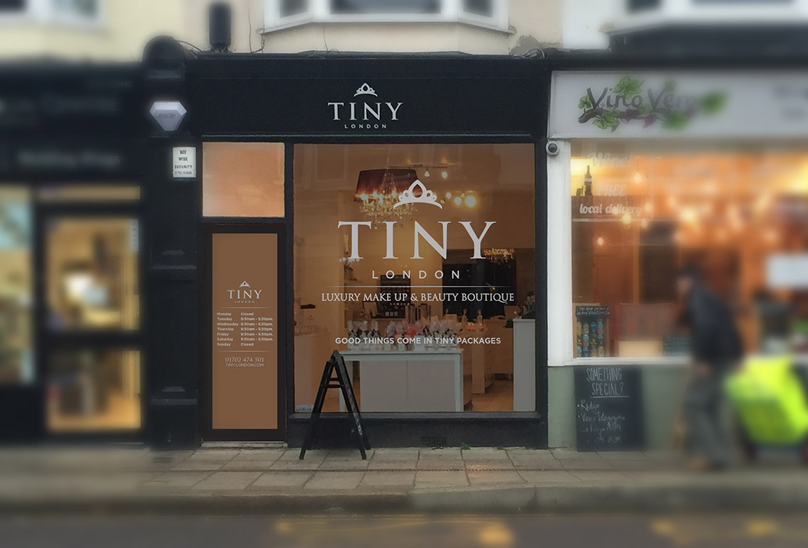 Health and Beauty Industry - Window Graphic Design Essex