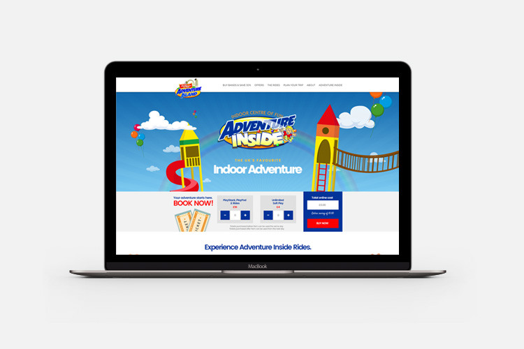 Theme Park Website Design