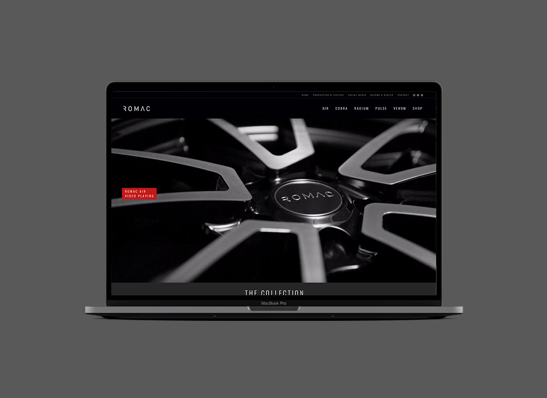 Wheel Website Design