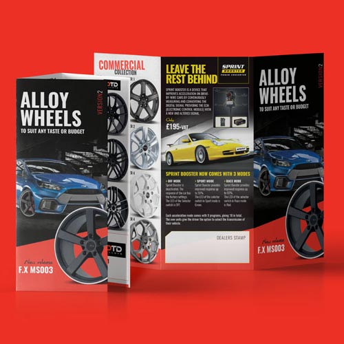 Alloy Wheels Leeds - Flyer Design Essex
