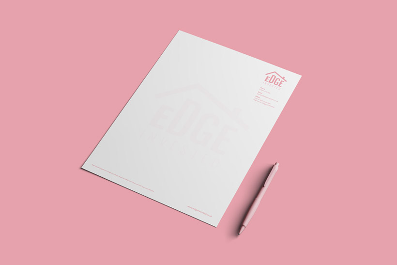 Edge - Letterhead Design