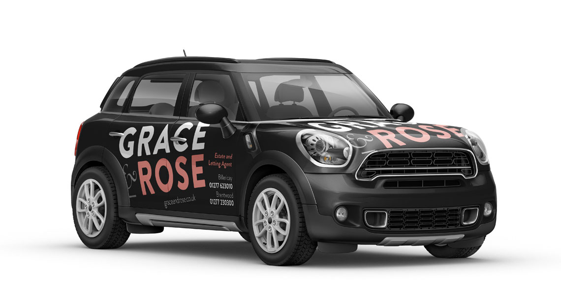 Grace & Rose - Van Signage Design Essex
