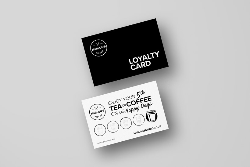 Marlons - Loyalty Card Design