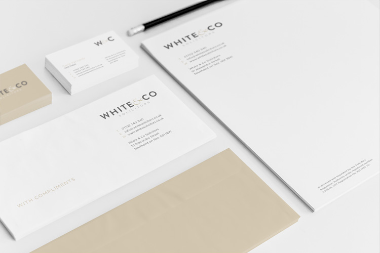 White & Co - Letterhead Design